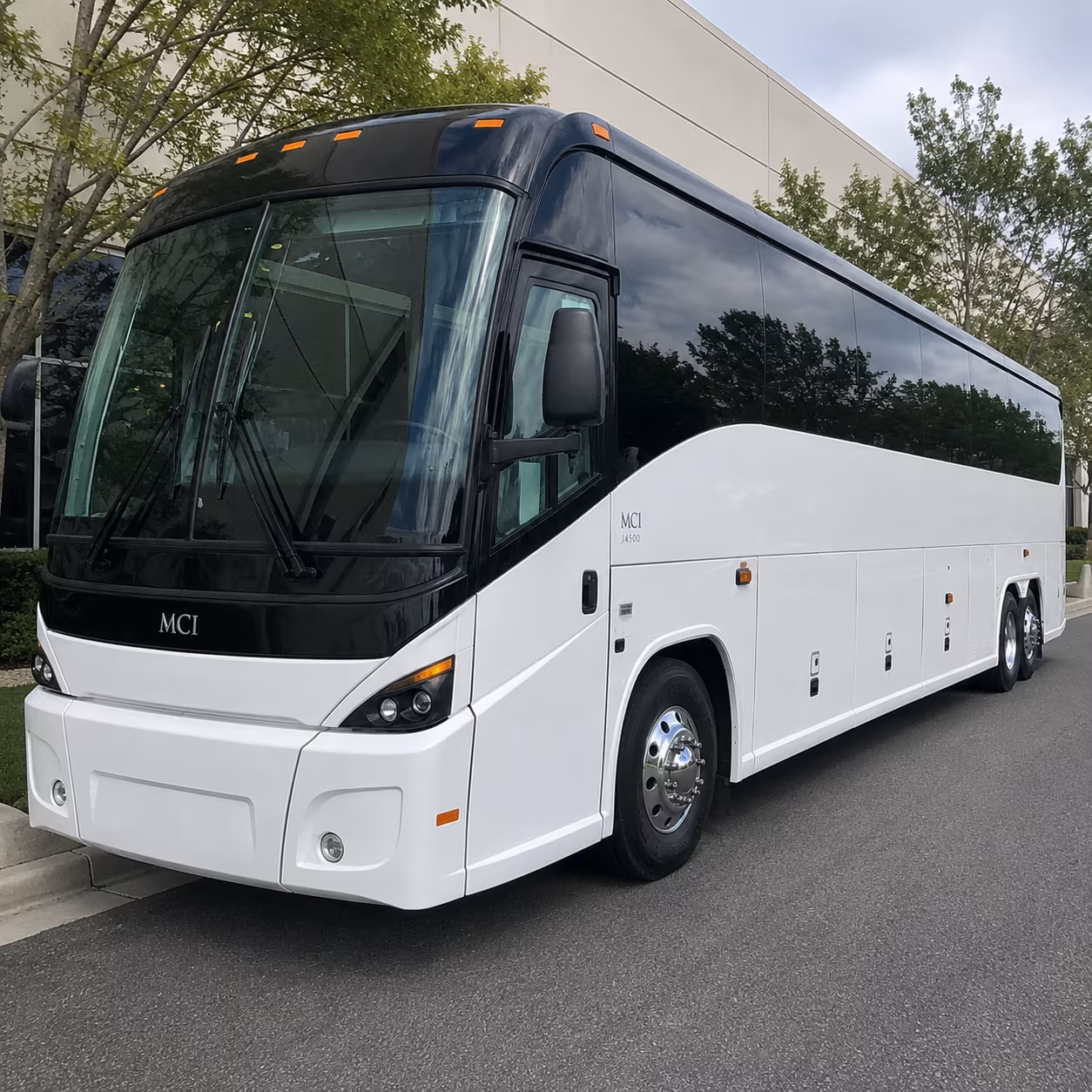 charter buses for large wedding groups traveling the north shore