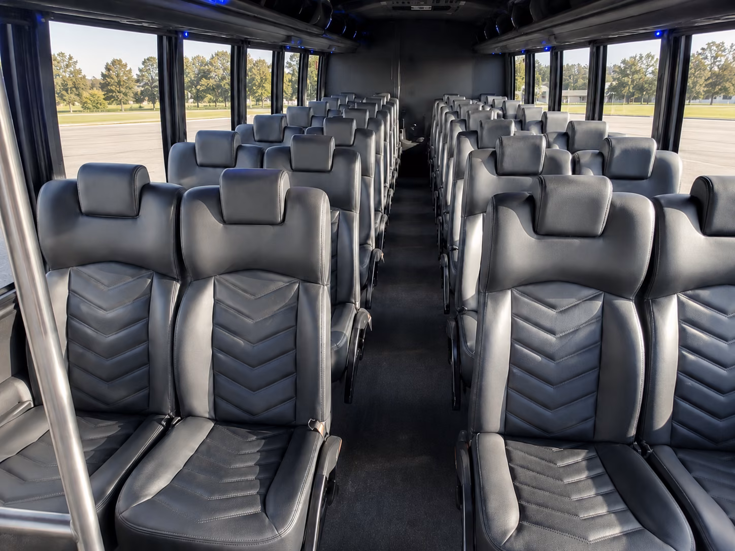 lynn 18 passenger minibus interior