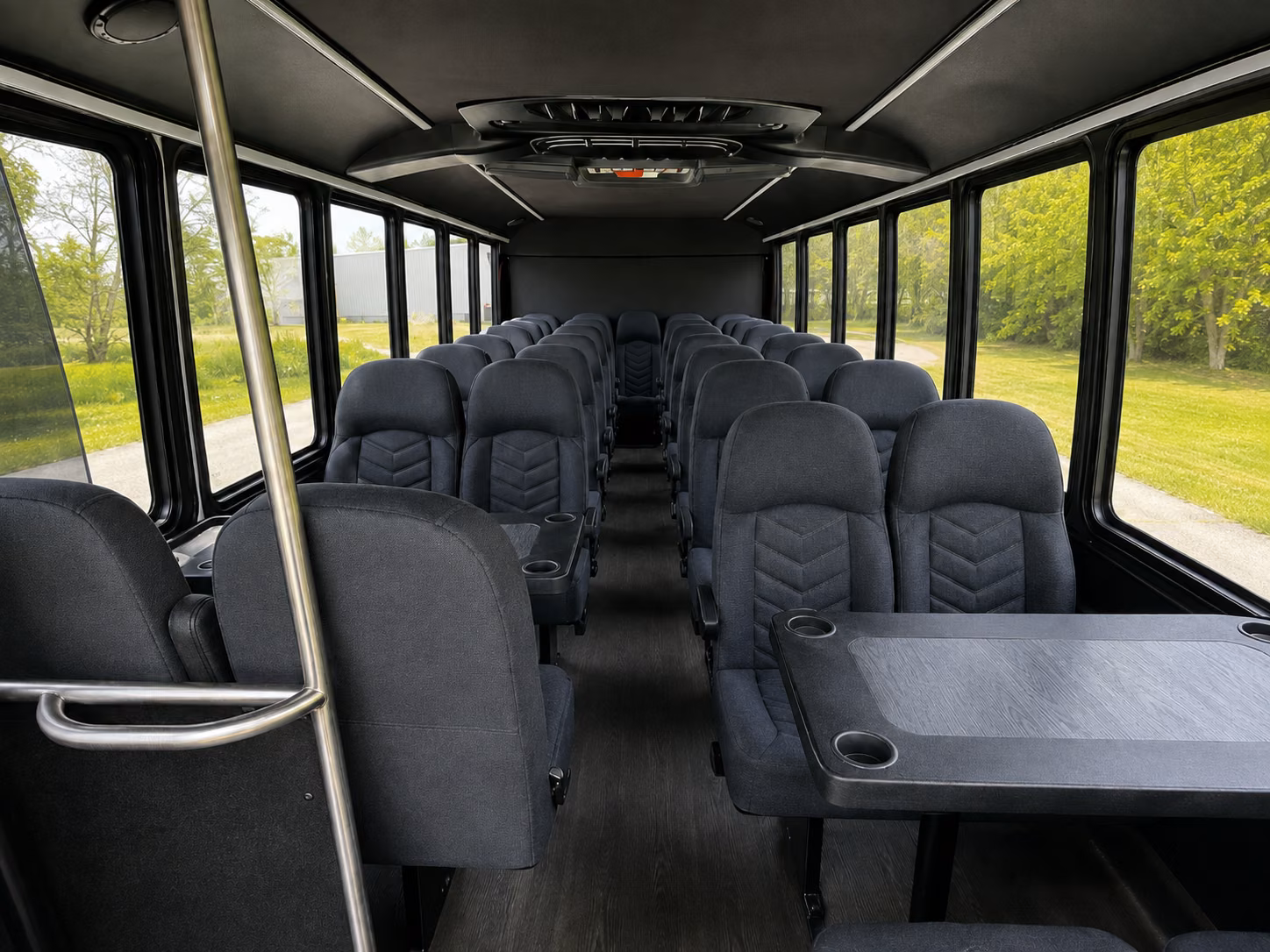 lynn 20 passenger minibus inside