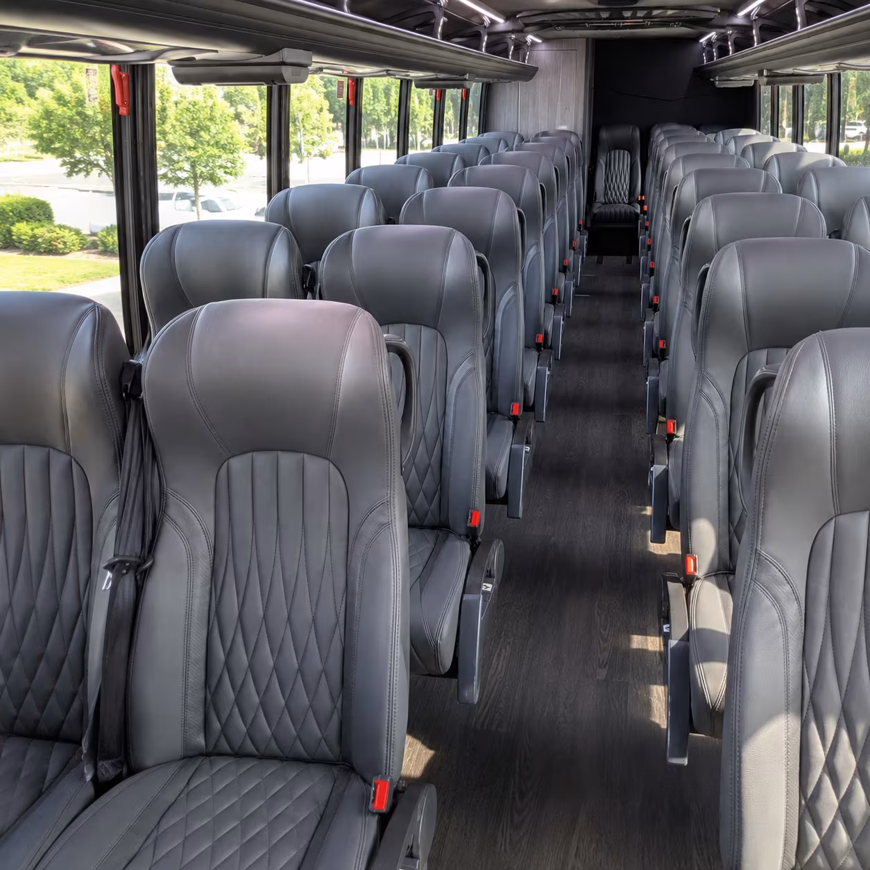lynn 25 passenger minibus interior