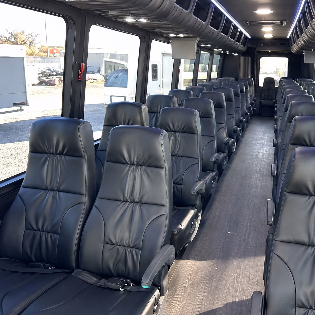 lynn 30 passenger minibus interior