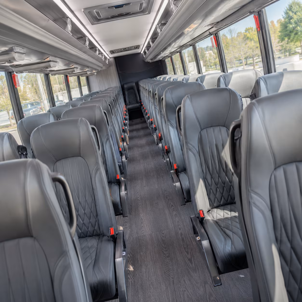 lynn 35 passenger minibus inside