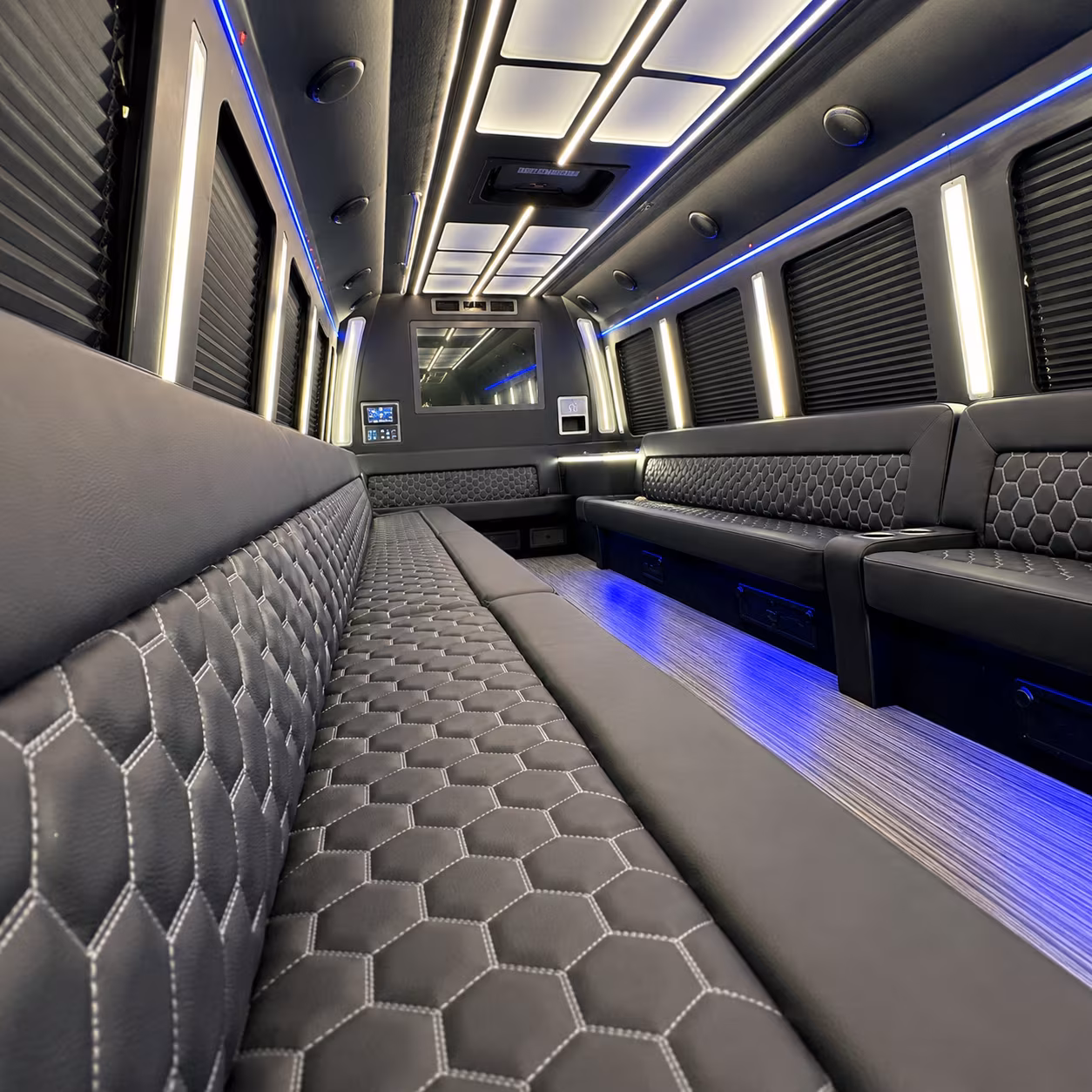 lynn party bus inside