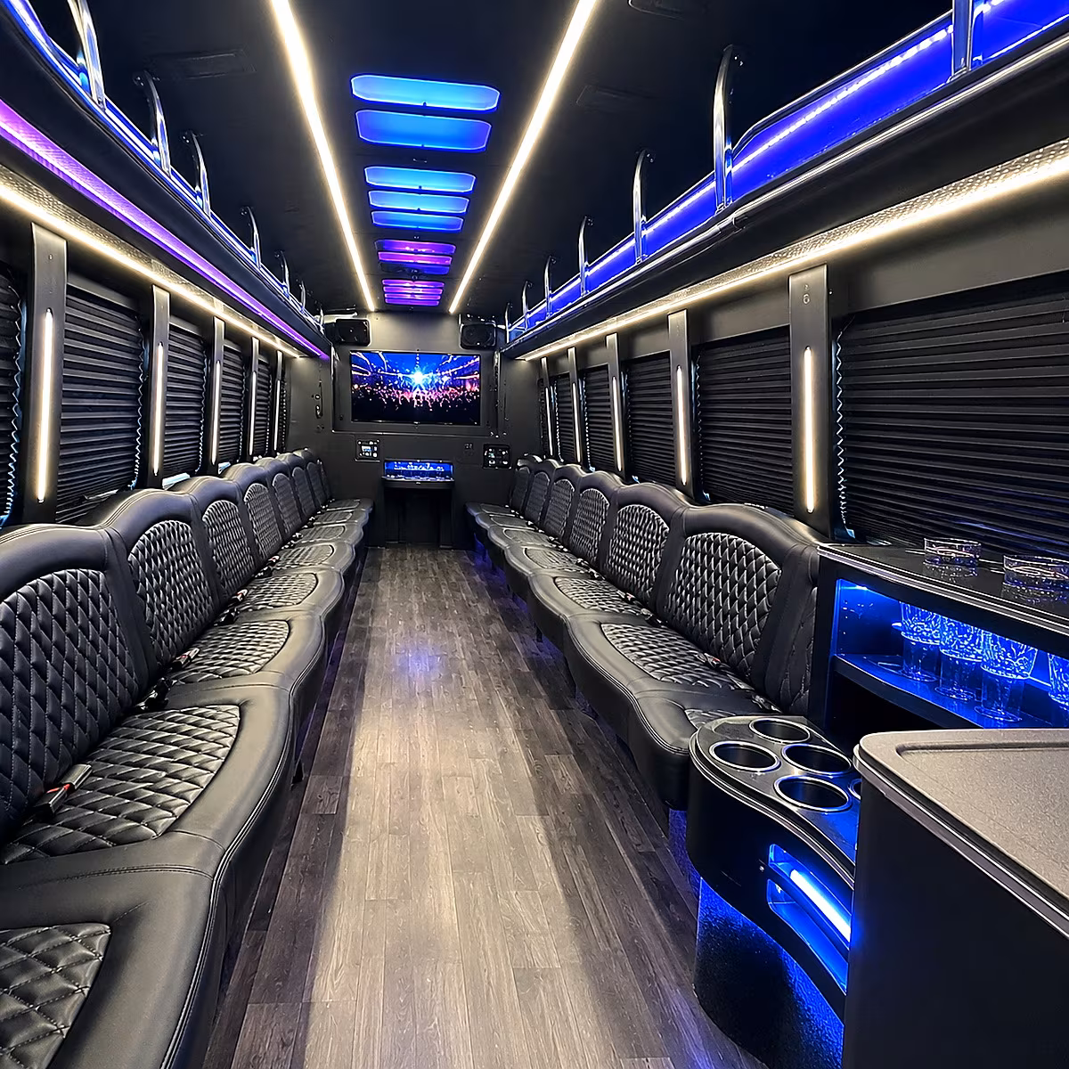 party bus rentals for lynn high school prom night